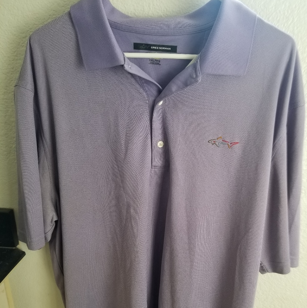 Greg Norman golf shirt purple size XXL
